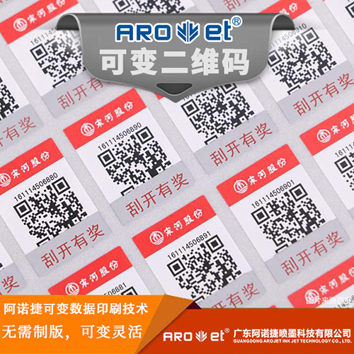 可变数据二维码呈现
